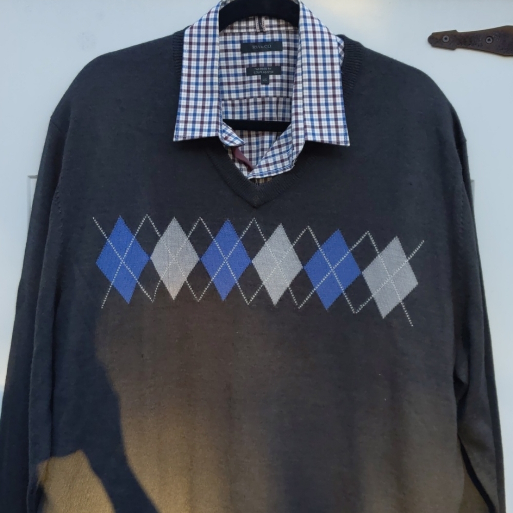 RW & CO. Tailored Fit Large button down BUNDLE